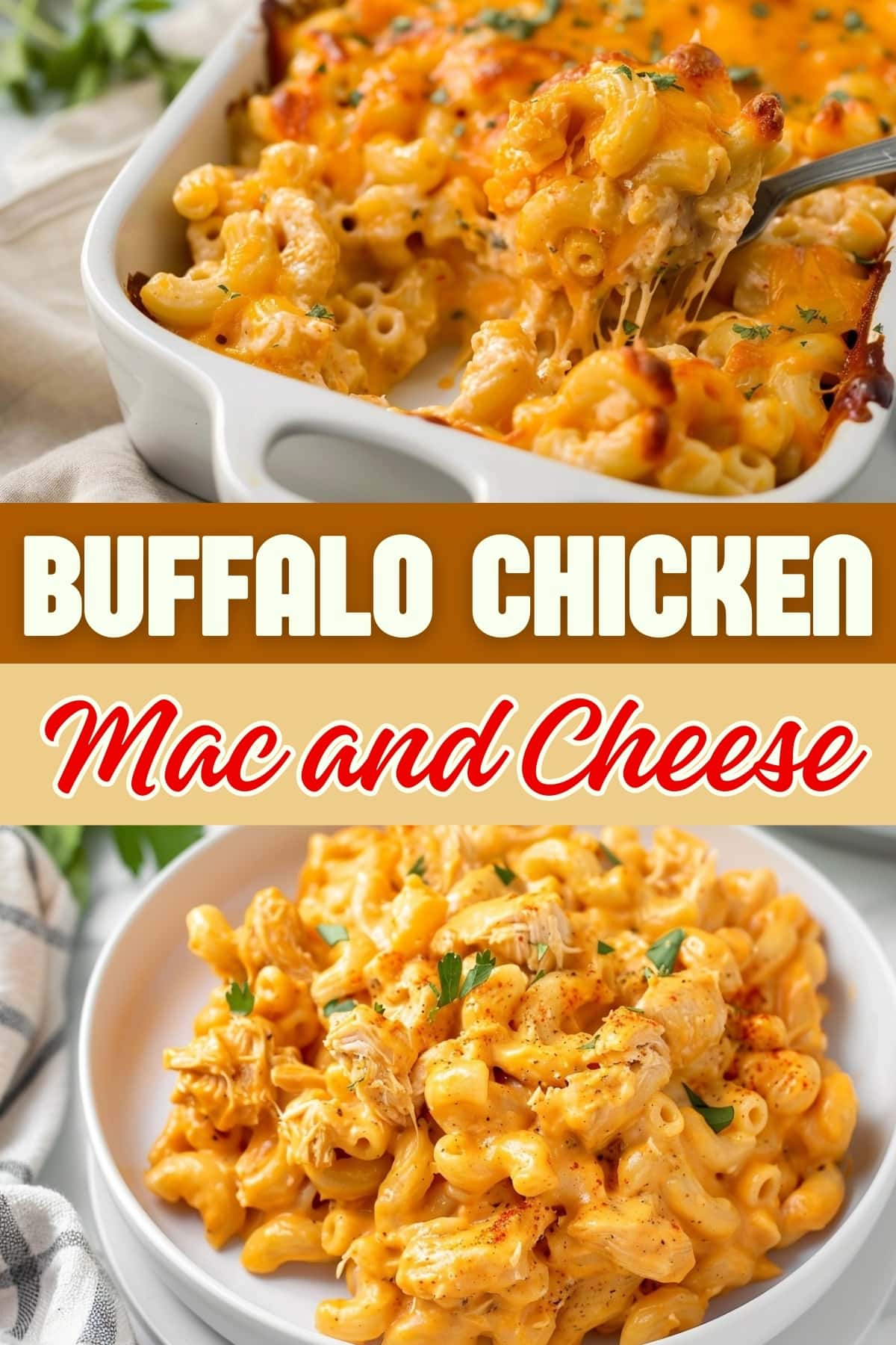 Buffalo Chicken Mac and Cheese (Easy Recipe) - Insanely Good