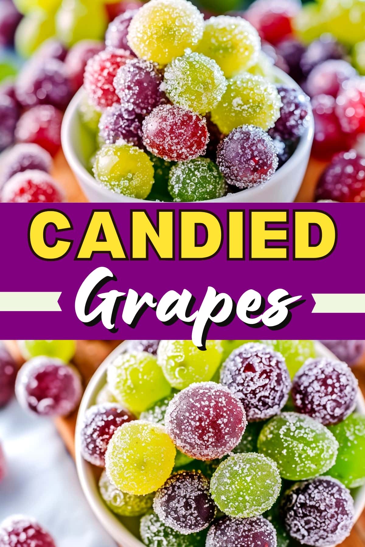 Candied Grapes (Viral TikTok Recipe) - Insanely Good