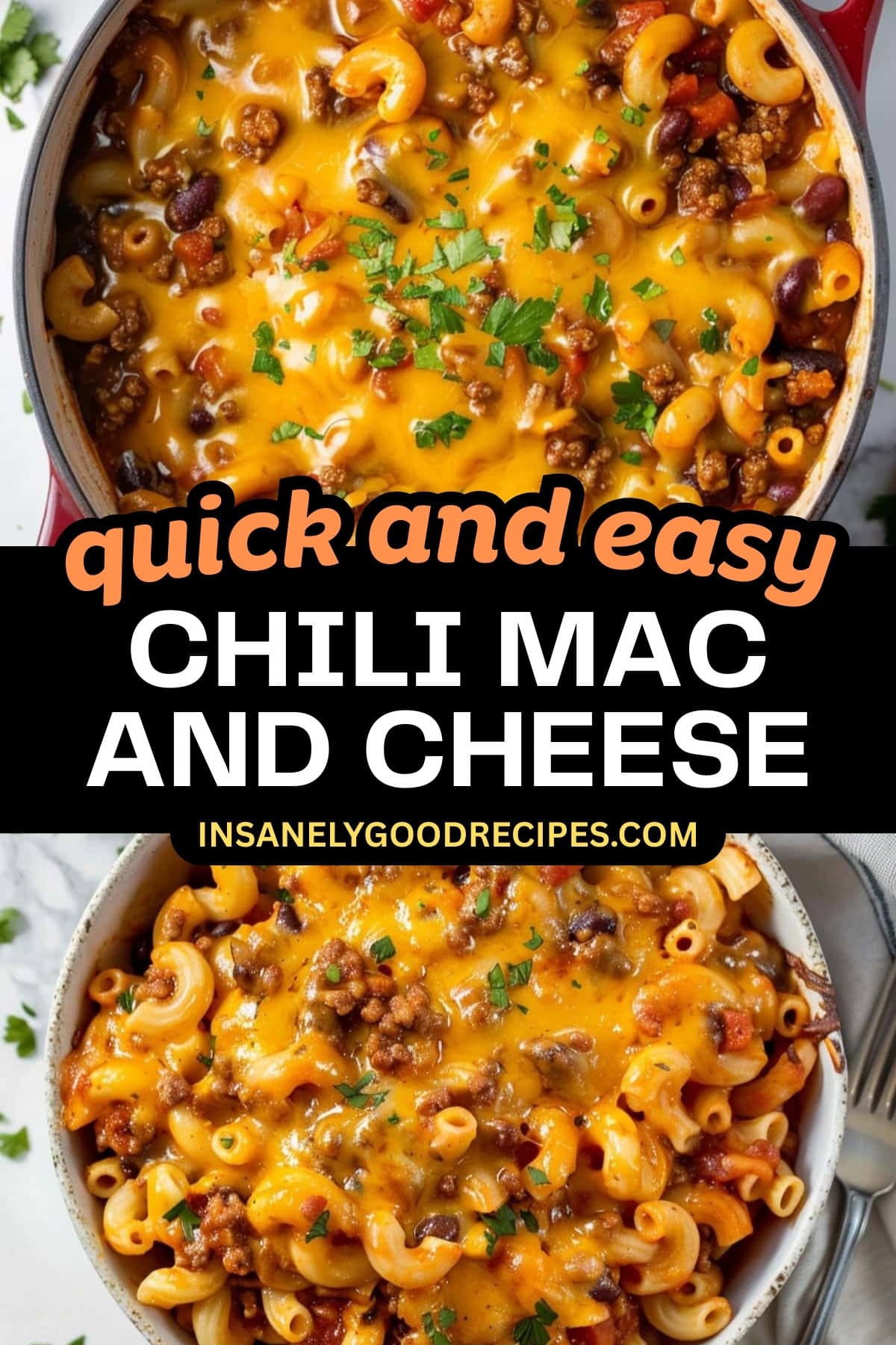 Chili Mac and Cheese - Insanely Good