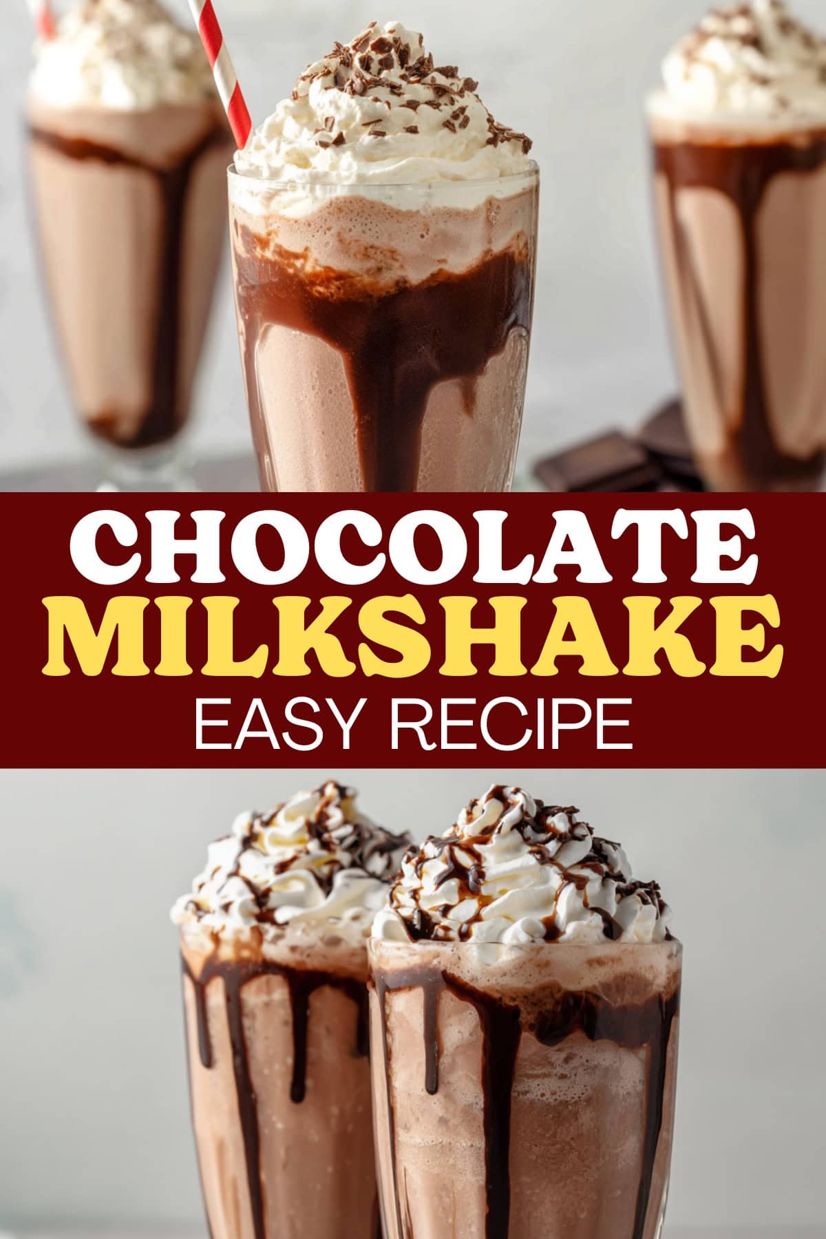 Chocolate Milkshake Recipe Insanely Good