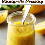 Lemon vinaigrette dressing