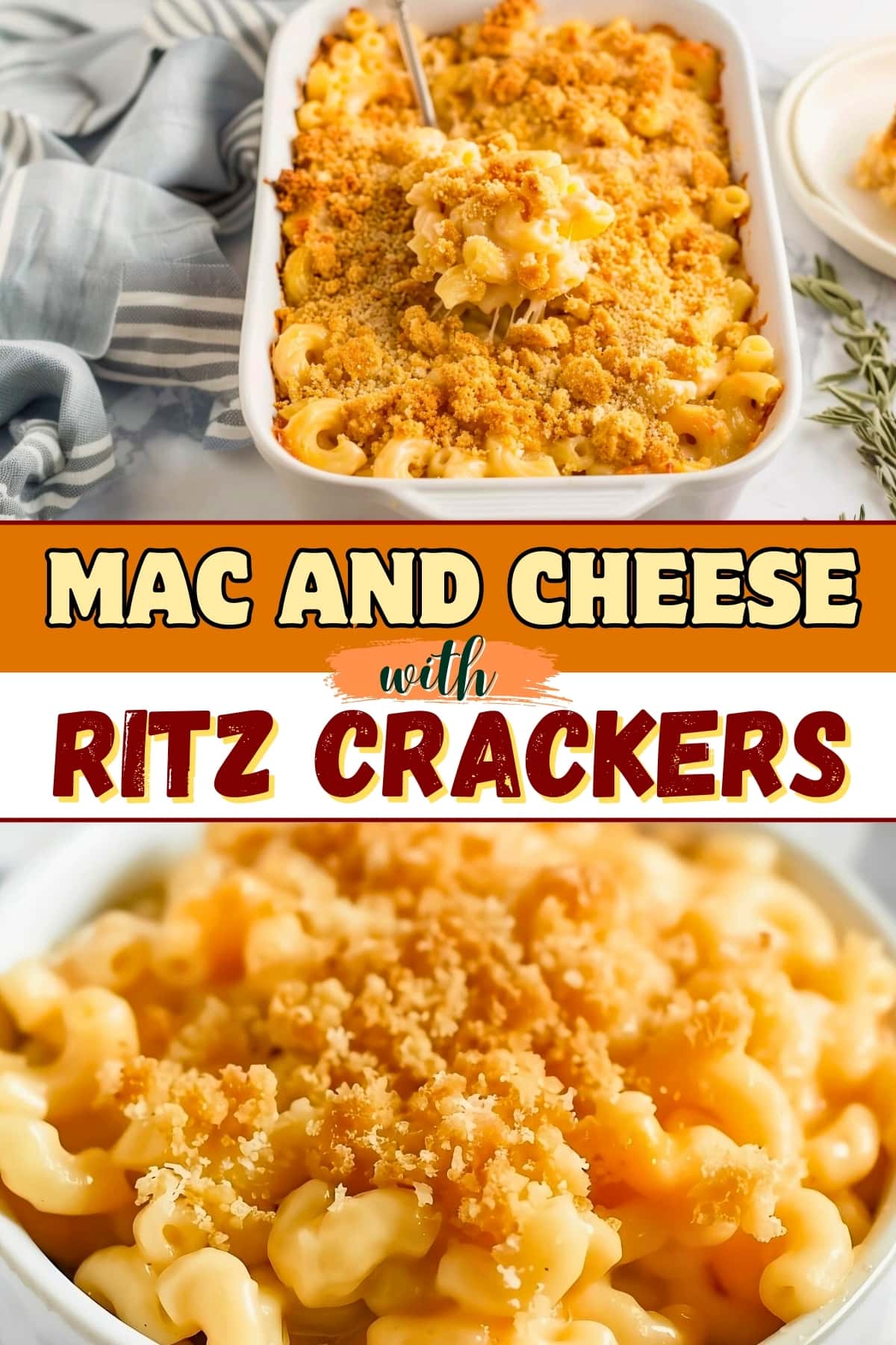 Homemade Mac and Cheese with Ritz Crackers - Insanely Good