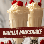 Vanilla Milkshakes Recipe