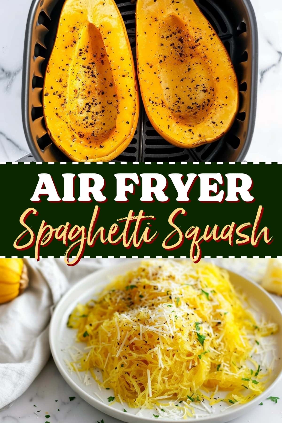 Air fryer spaghetti squash.