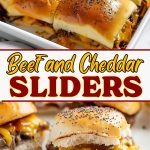 Beef and Cheddar Sliders