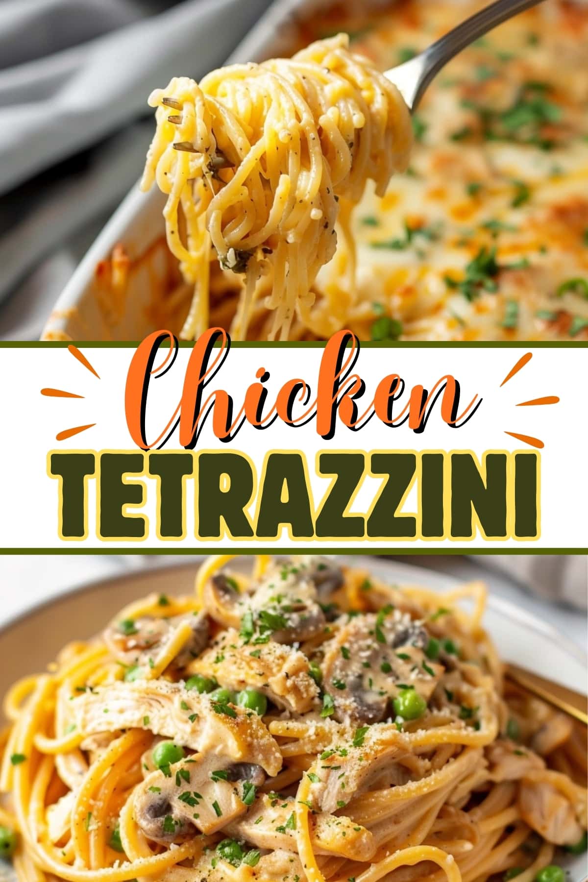 Chicken tetrazzini.