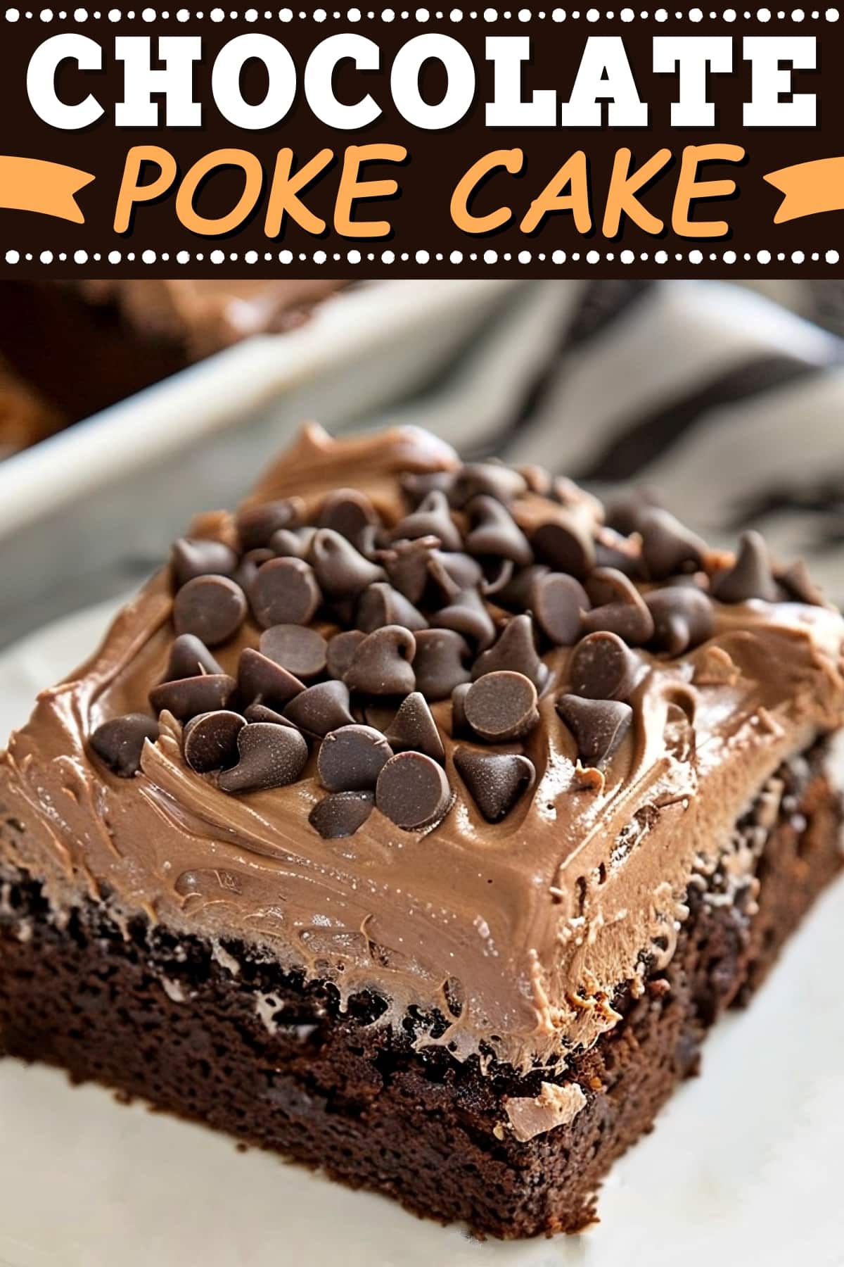 Triple Chocolate Poke Cake (Easy Recipe)