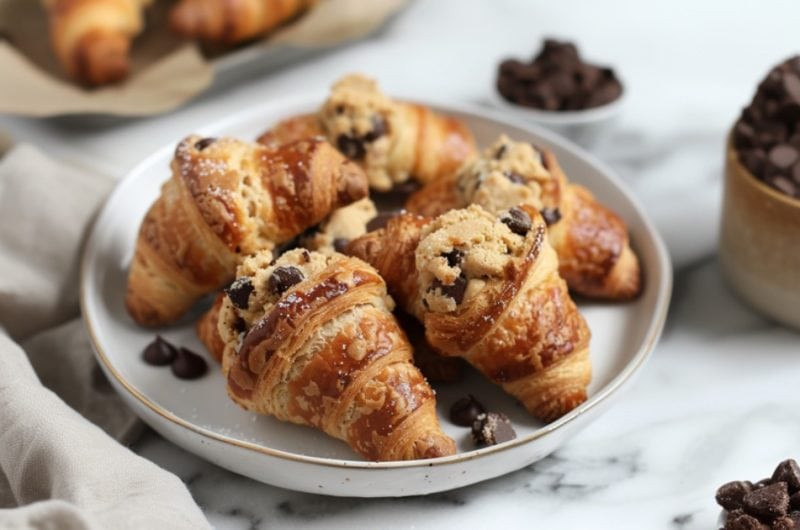 Viral Cookie Croissant (Le Crookie)