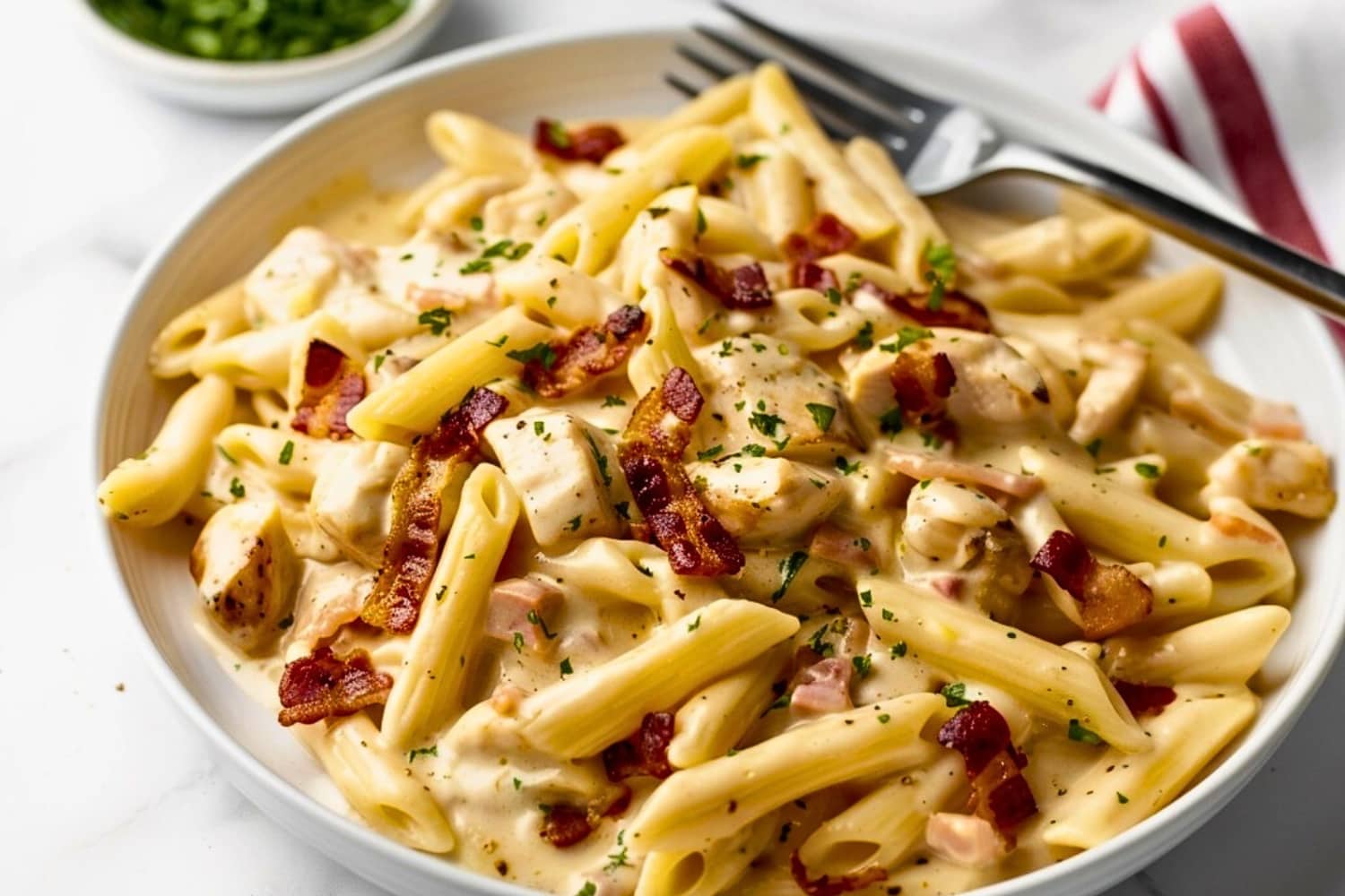 Crack Chicken Penne - Insanely Good