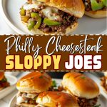 Philly cheesesteak sloppy joes.