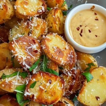 Crispy Roasted Parmesan Potatoes
