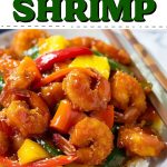 Sweet and sour shrimp.