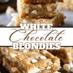White Chocolate Blondies Recipe