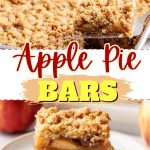 Apple pie bars.