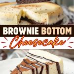 Brownie bottom cheesecake.