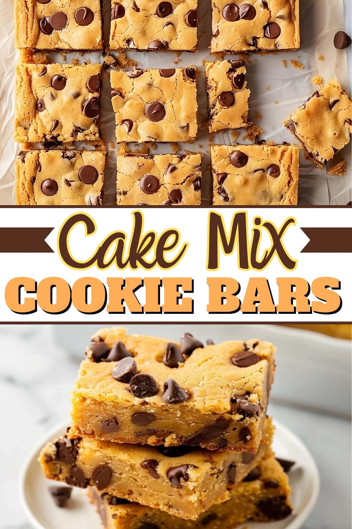 Cake Mix Cookie Bars Insanely Good 8730