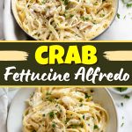 Crab Fettuccine Alfredo