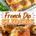 French dip sliders.