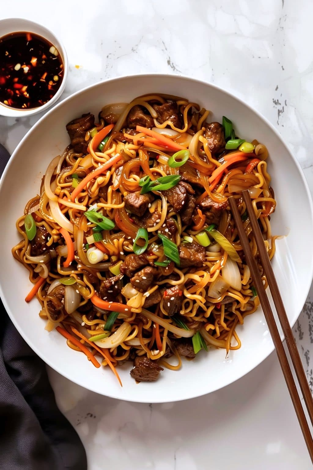 Beef Chow Mein - Insanely Good