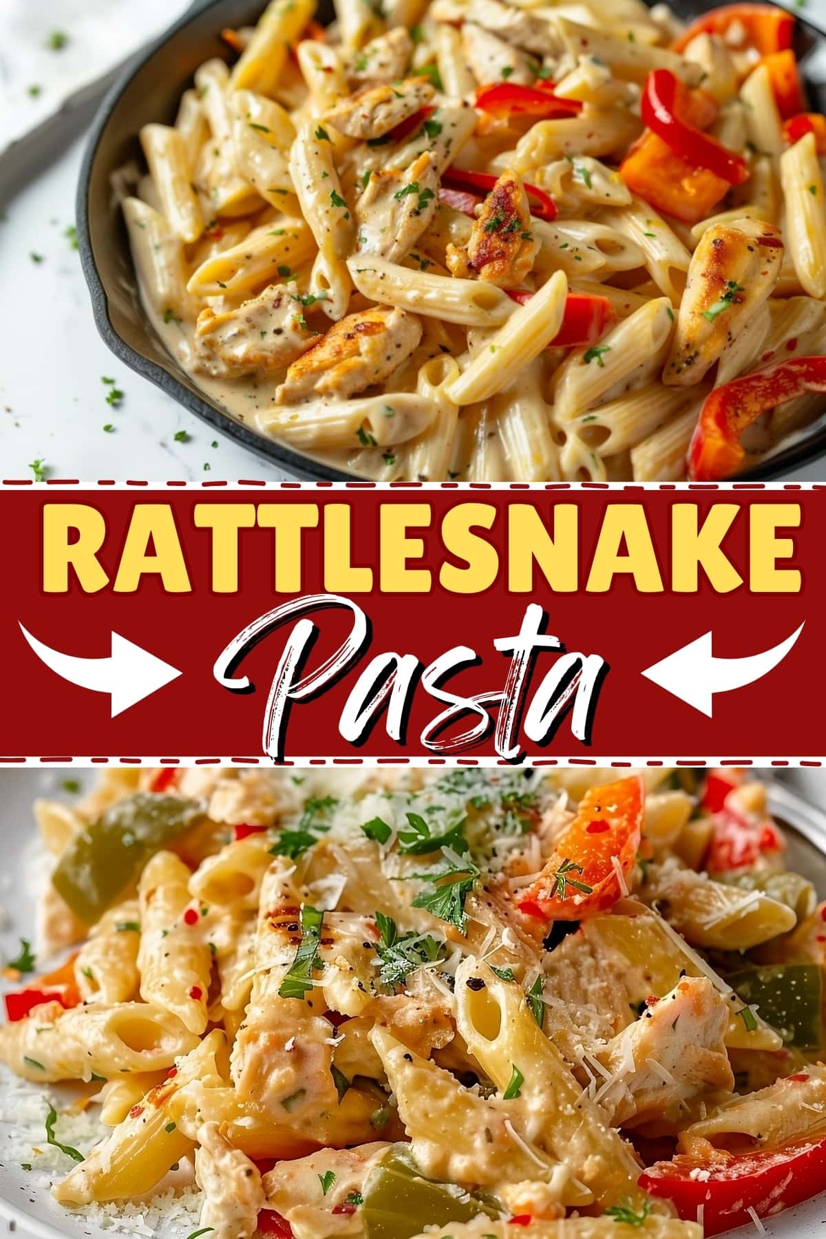 Rattlesnake Pasta - Insanely Good