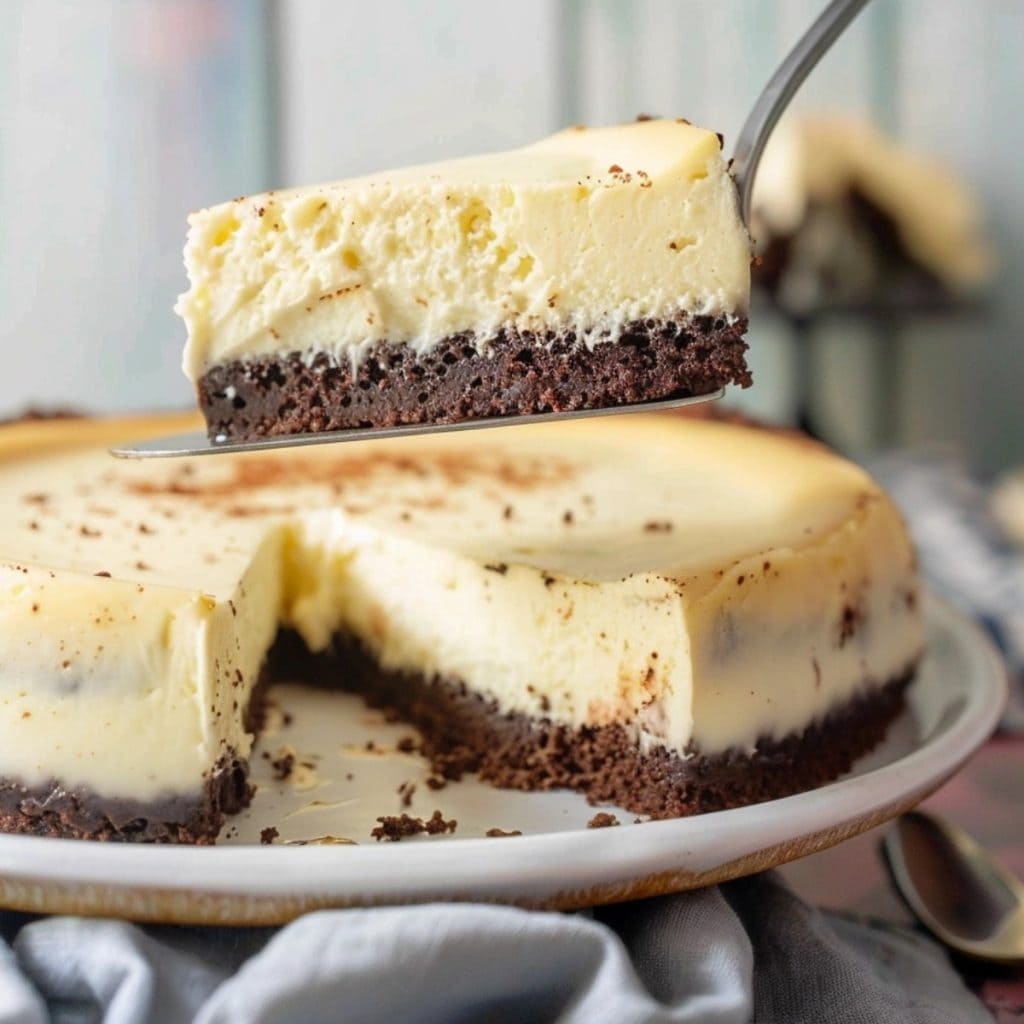 Brownie Bottom Cheesecake Insanely Good