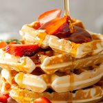 Stack of Bisquick Waffles