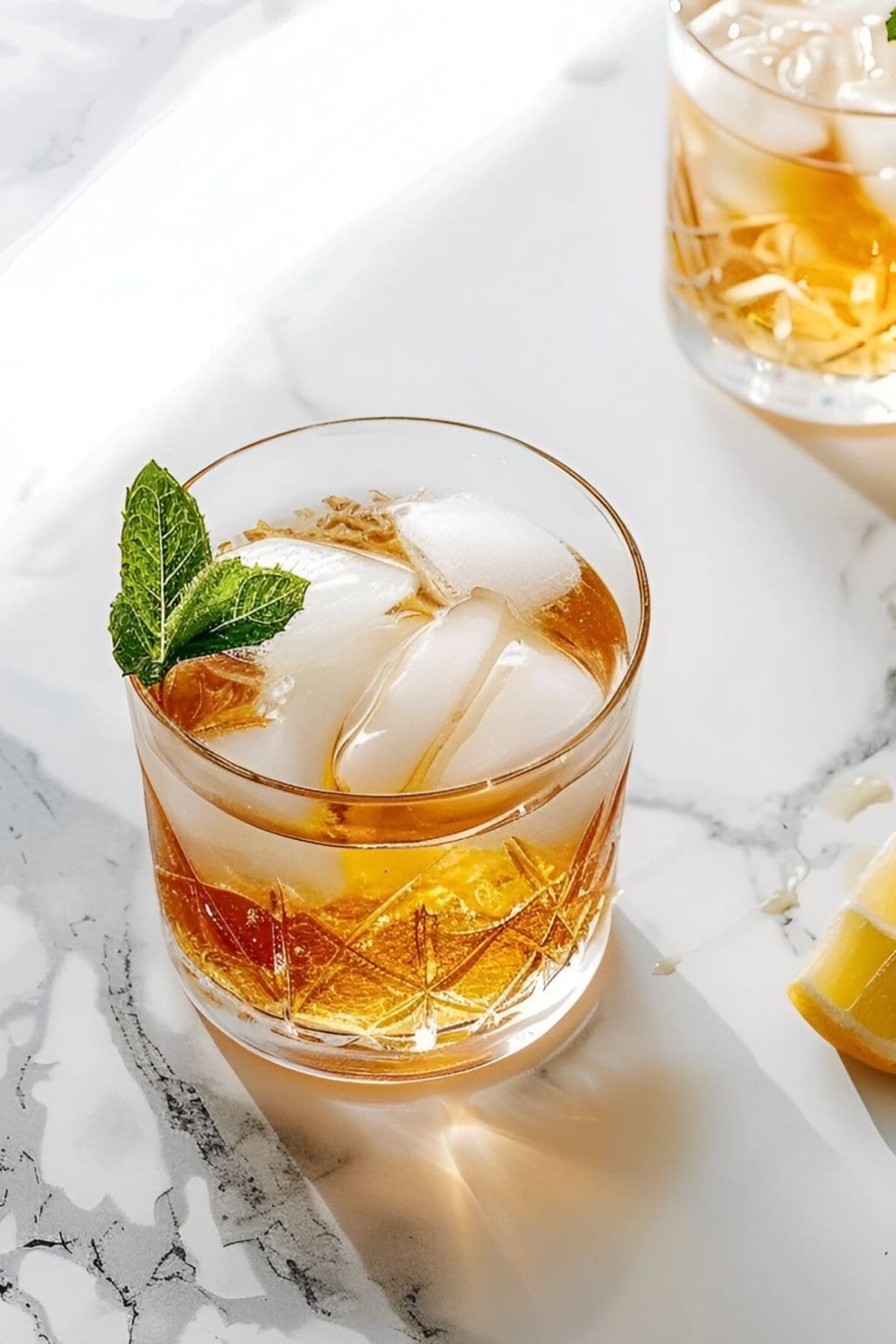 Boisson Racket Smash Bourbon Smash (Easy Whiskey Cocktail) - Insanely Good