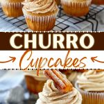 Churro cupcakes.