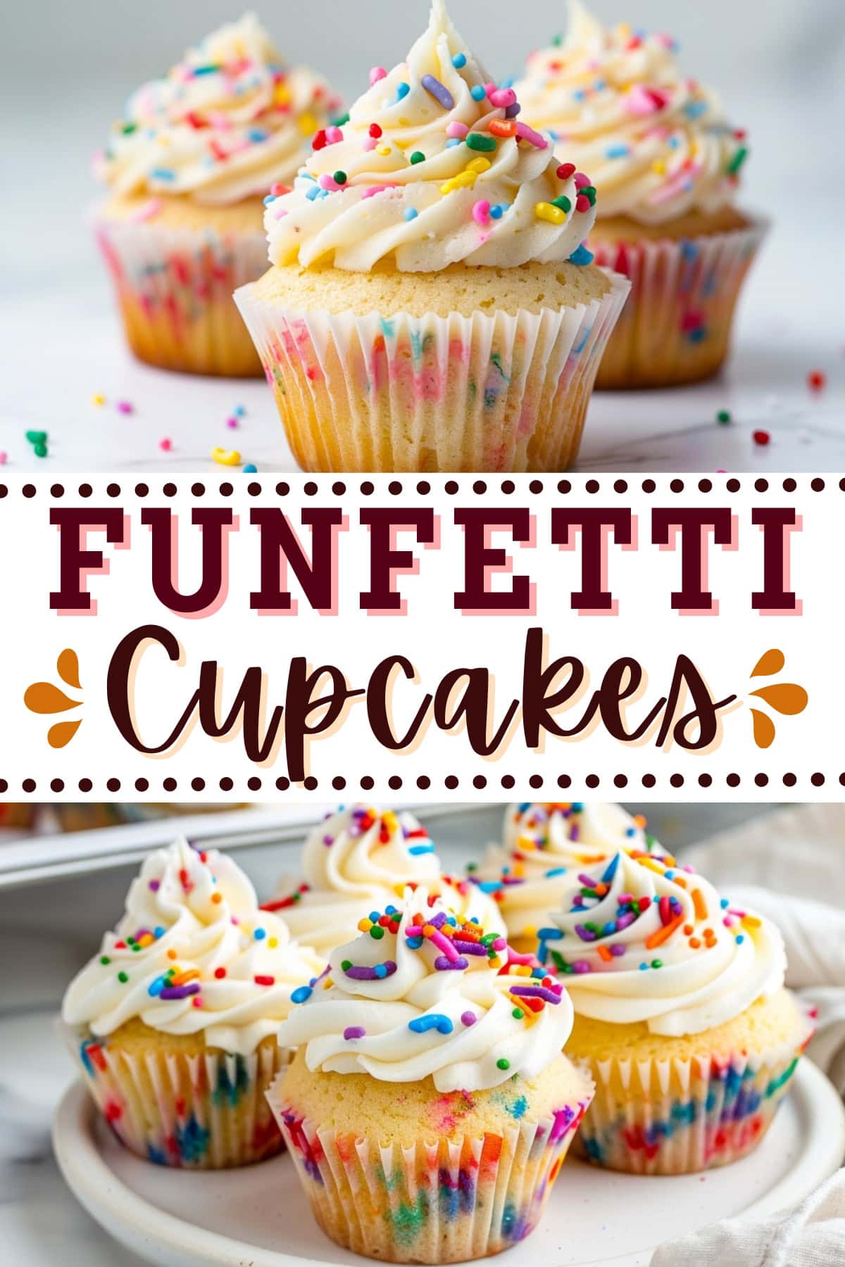 Homemade Funfetti Cupcakes - Insanely Good