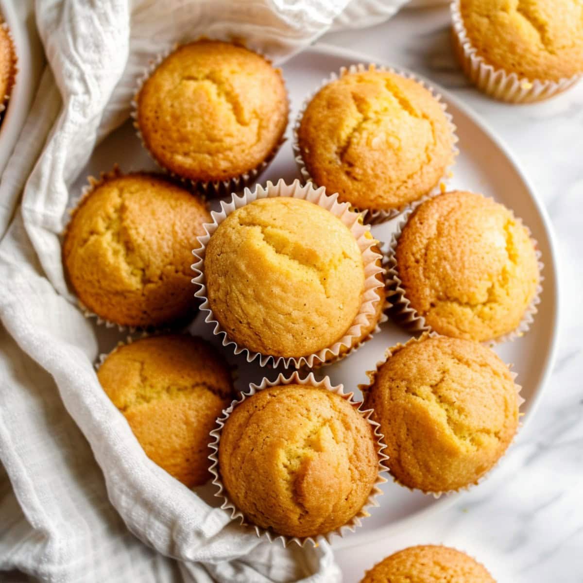 Comforting honey cornbread muffins, a delicious accompaniment to soups, stews, and holiday feasts