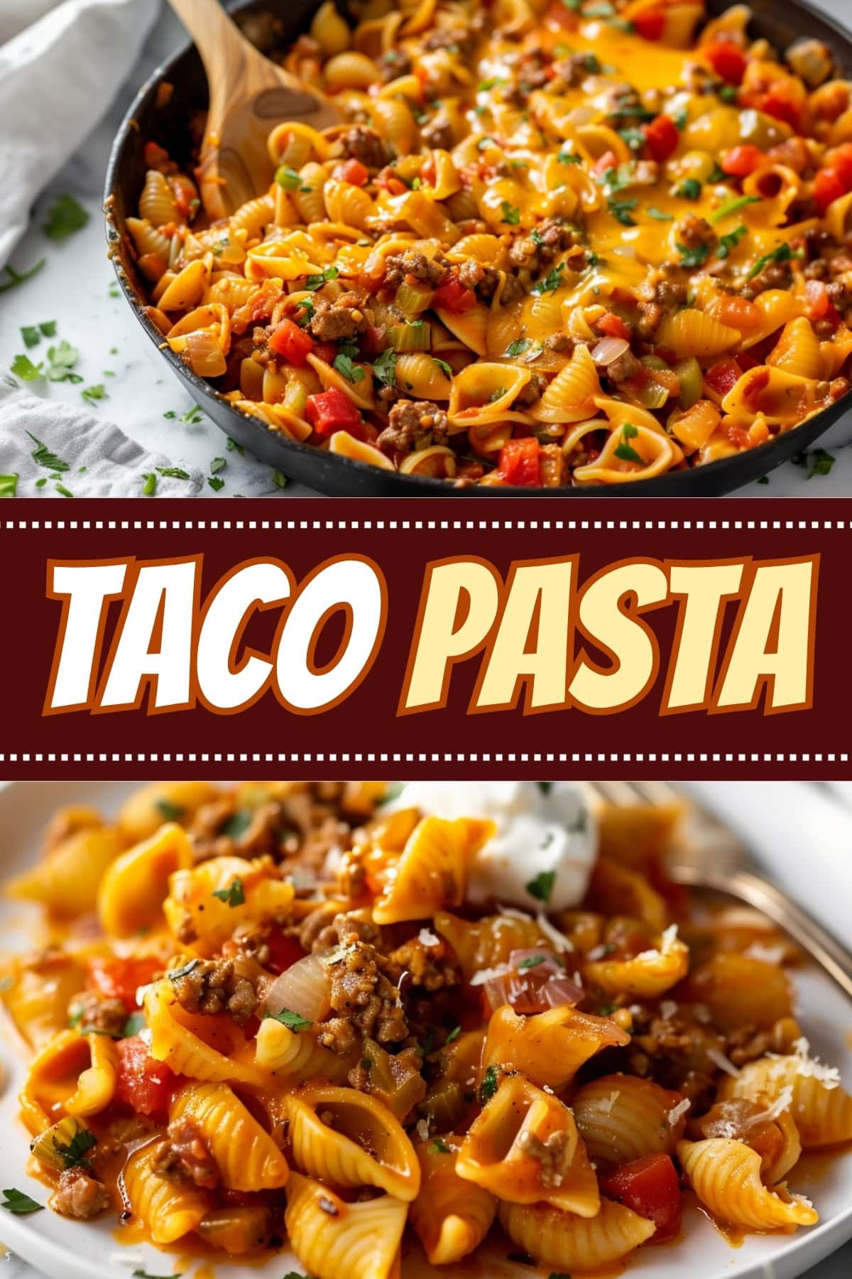 Taco Pasta - Insanely Good