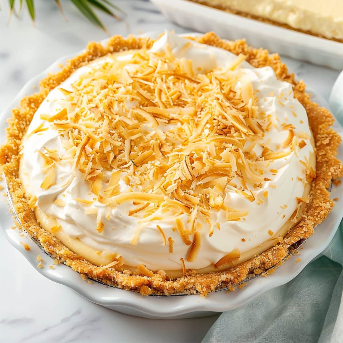 Homemade Coconut Cream Pie - Insanely Good