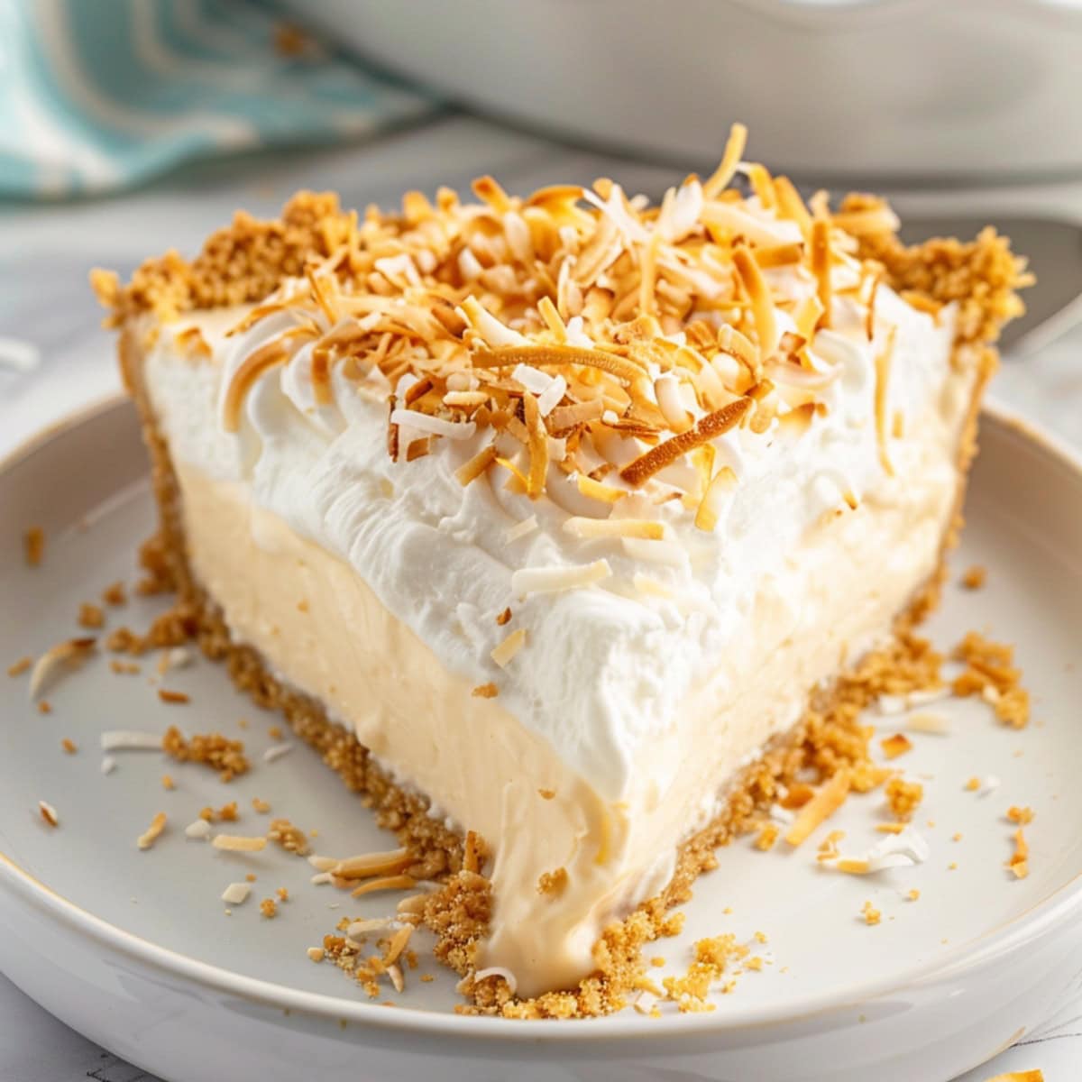 Homemade Coconut Cream Pie - Insanely Good