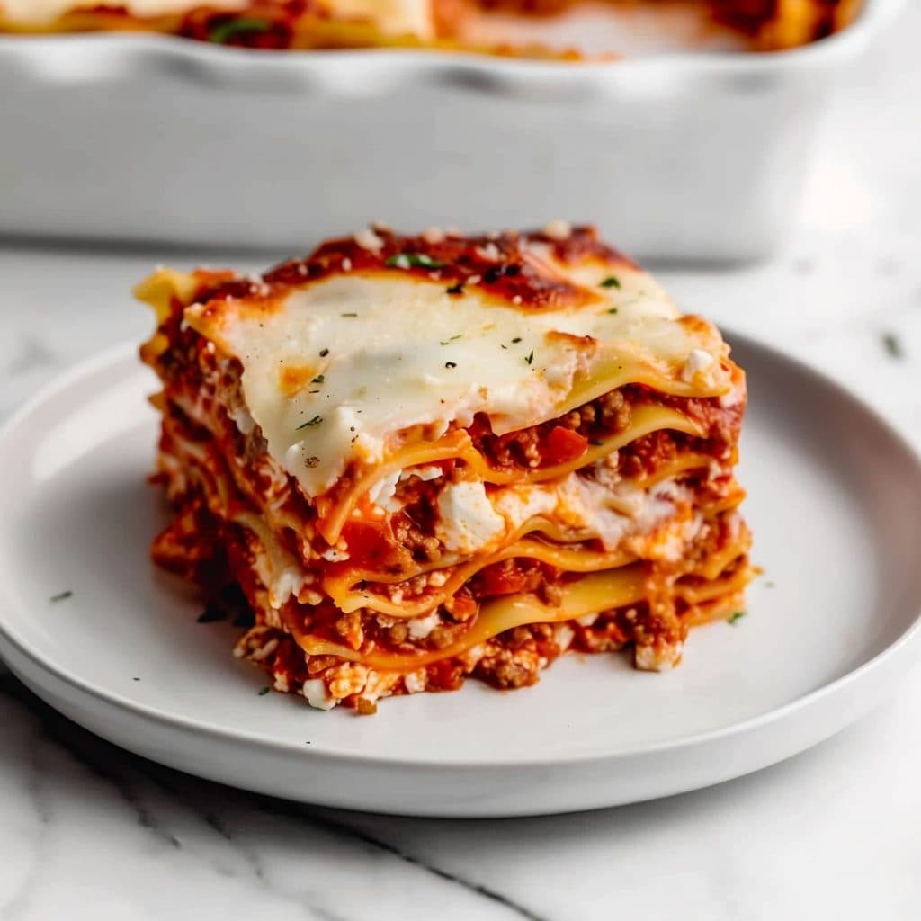 Cottage Cheese Lasagna (Easy Recipe) - Insanely Good
