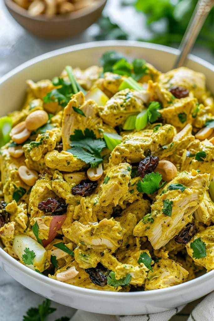 Spicy Curry Chicken Salad
