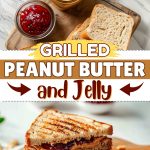 Grilled peanut butter and jelly.