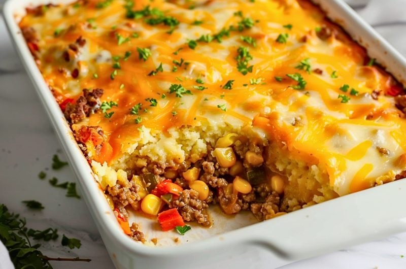 Mexican Cornbread Casserole