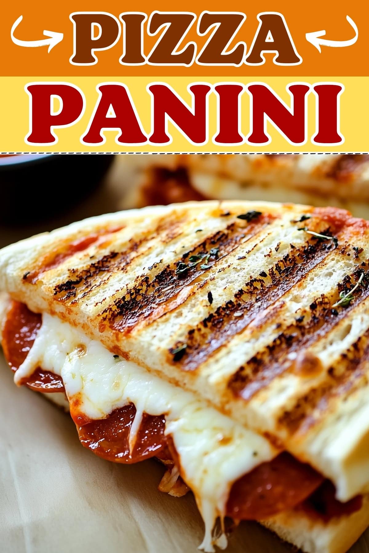 Pizza Panini Recipe Insanely Good