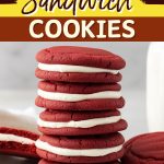 Red Velvet Sandwich Cookies