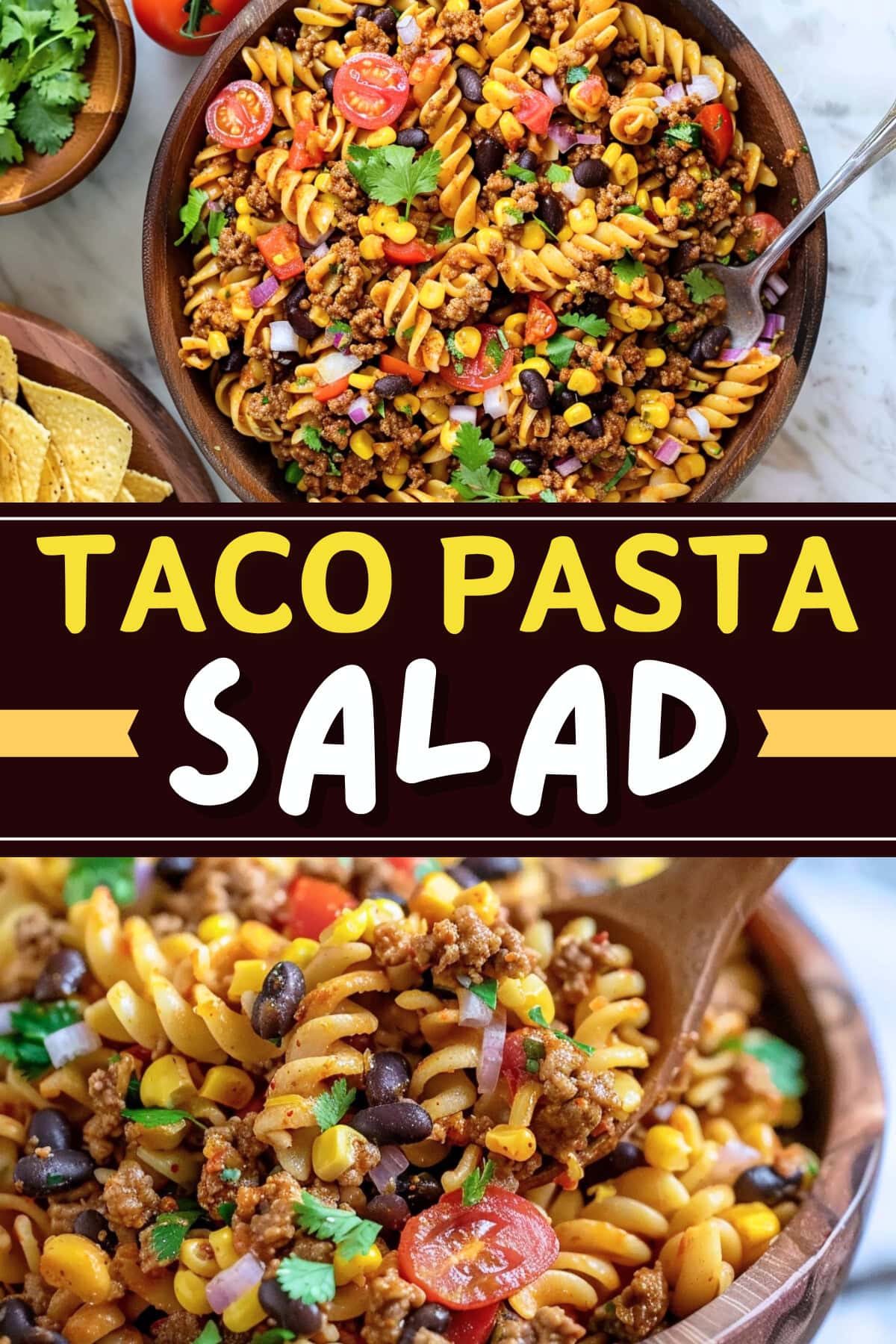 Taco Pasta Salad - Insanely Good