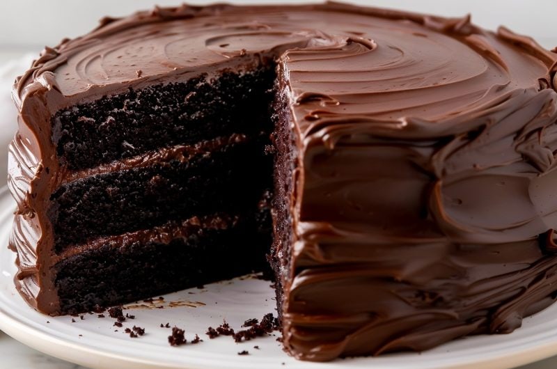 Easy Chocolate Fudge Cake