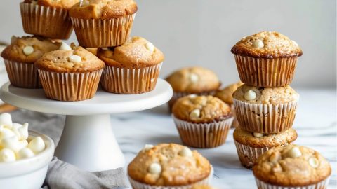 White Chocolate Chip Muffins