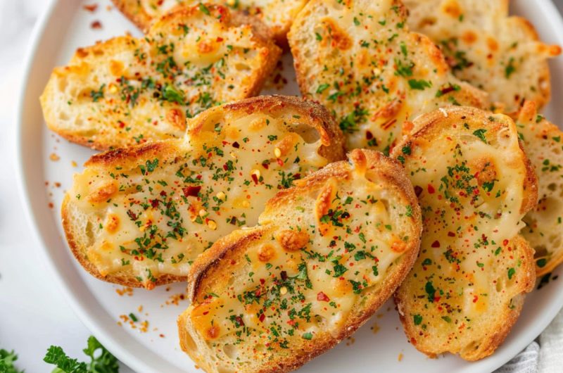 Air Fryer Garlic Bread