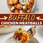 Buffalo Chicken Meatballs