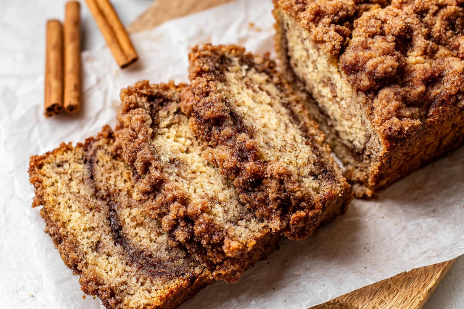 Cinnamon Crunch Banana Bread