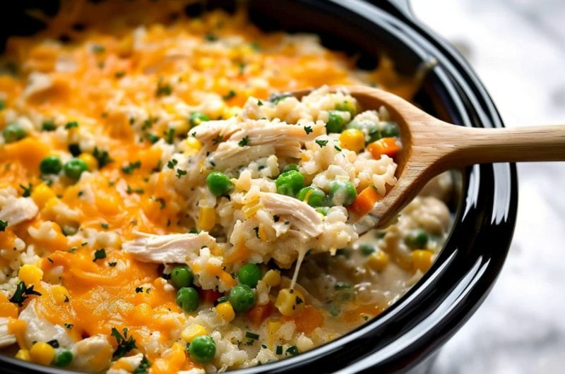 Crockpot Chicken and Rice