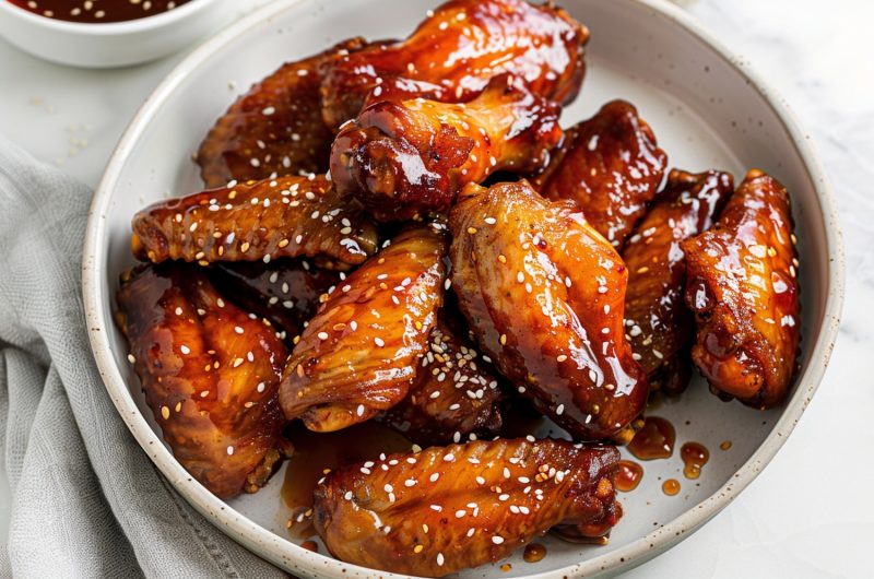 Honey Garlic Chicken Wings