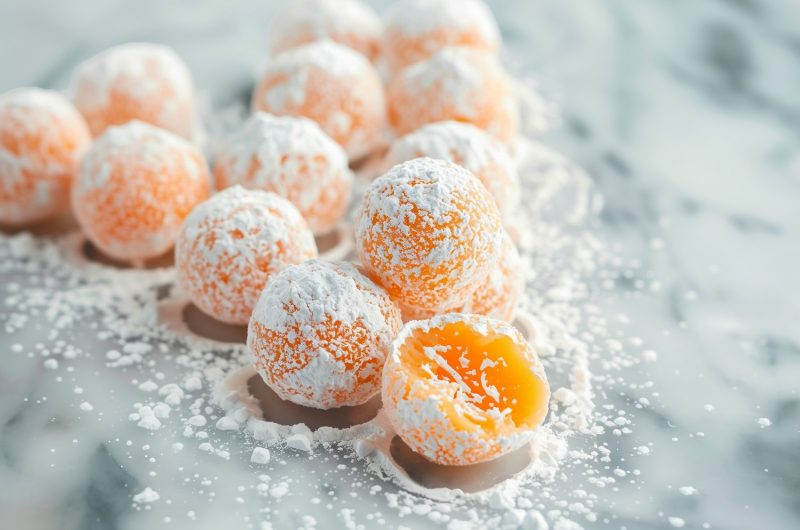 Orange Creamsicle Truffles