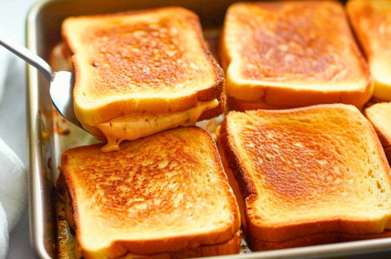 Sheet-Pan Grilled Cheese