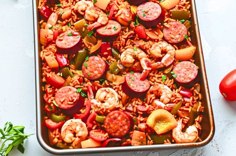 Sheet Pan Jambalaya